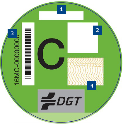 Etiqueta ambiental DGT C